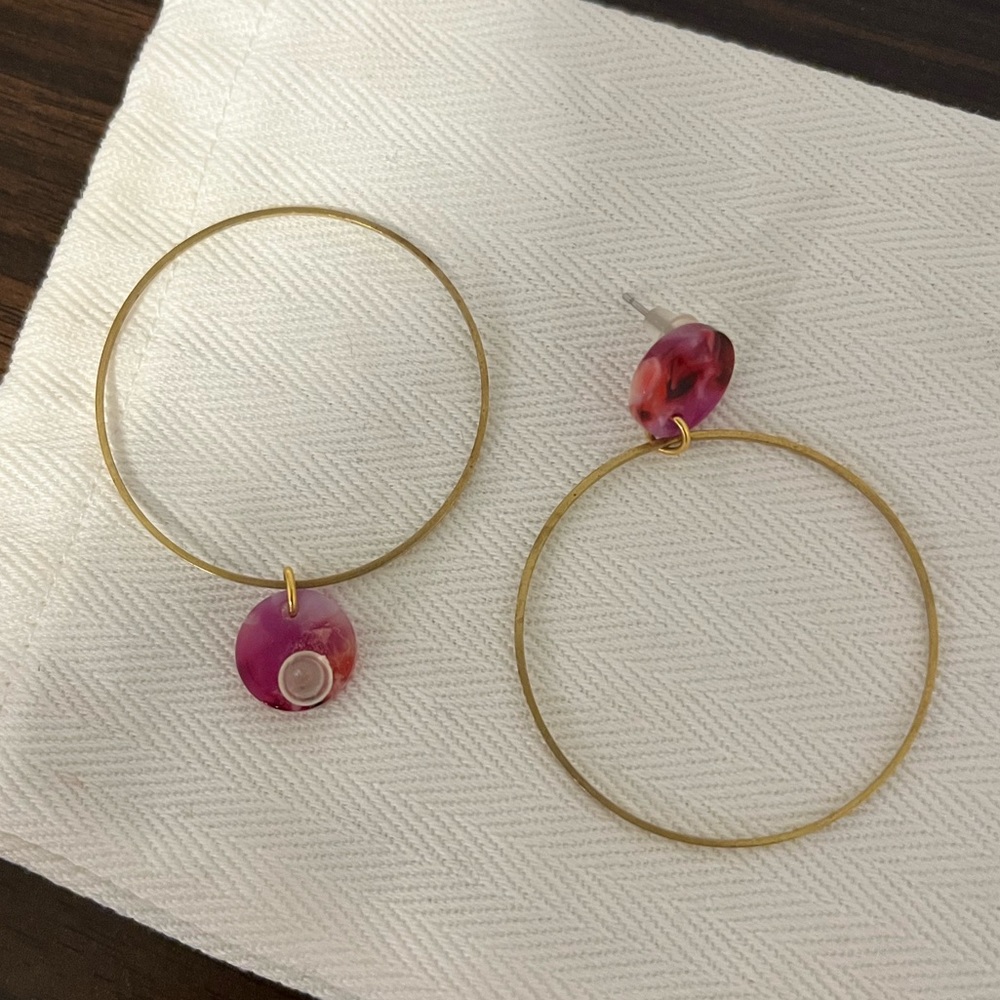 Hoop earrings - Picture 2 of 2